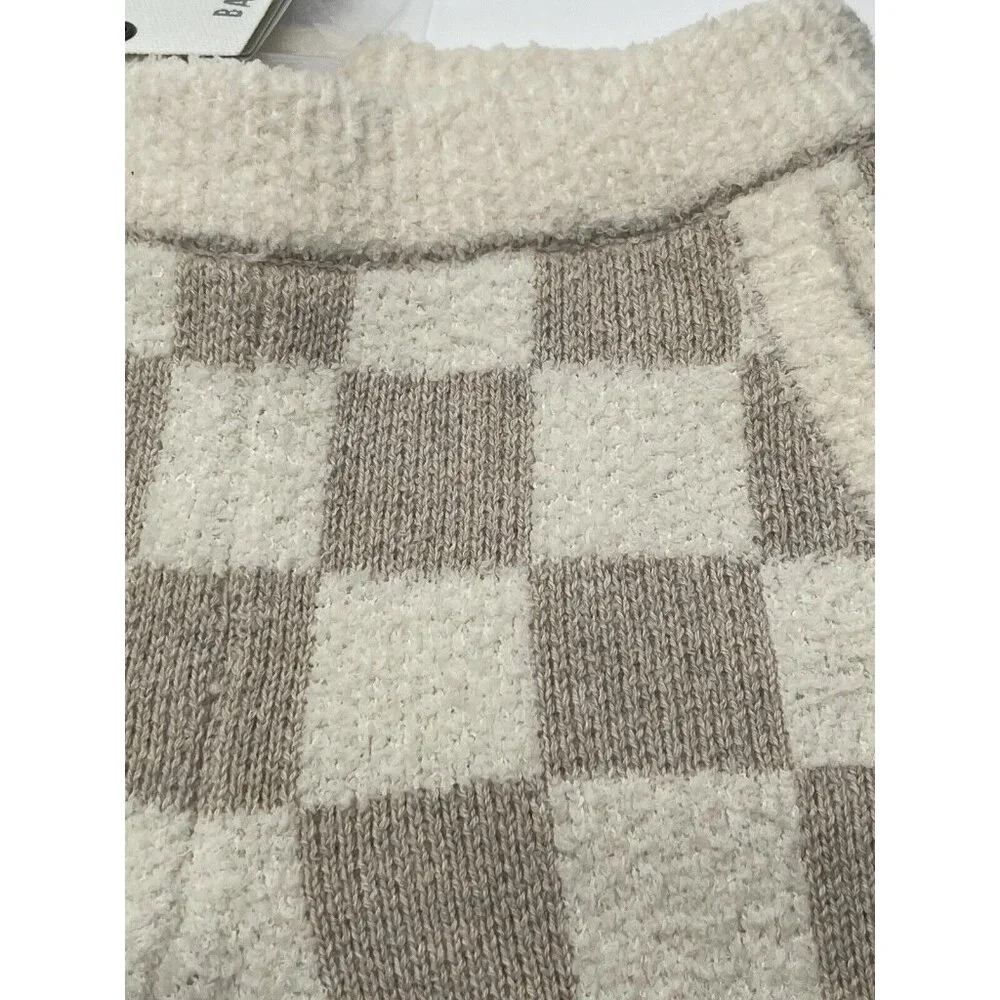 Barefoot Dreams Shorts Girls Kids Size 2t-3t Soft Cozy Checkered Checkerboard‎